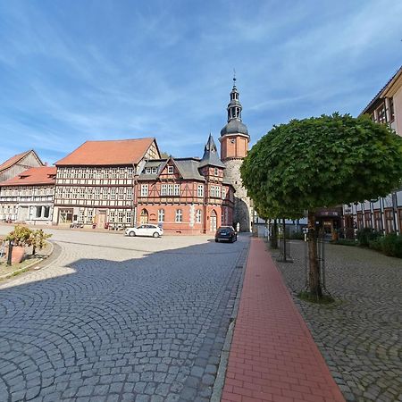 Ferienhaus Fachwerk 97 Daire Stolberg i. Harz Dış mekan fotoğraf