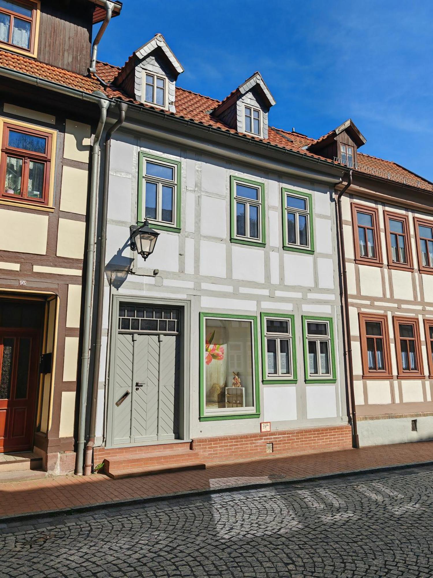 Ferienhaus Fachwerk 97 Daire Stolberg i. Harz Dış mekan fotoğraf